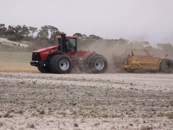 Clay Spreading